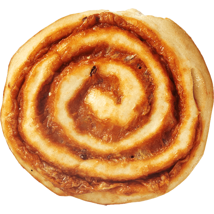 Pizzasnegl m. tomat og ost