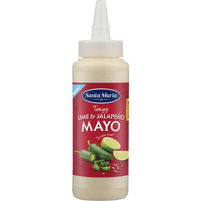 Mayonnaise m. lime og jalapeño