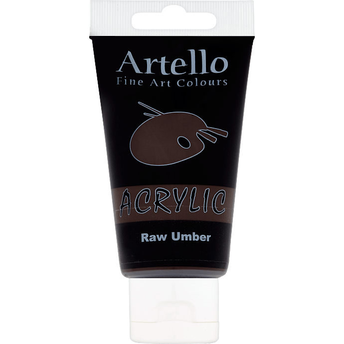 Artello akrylmaling 75 ml - Raw Umber