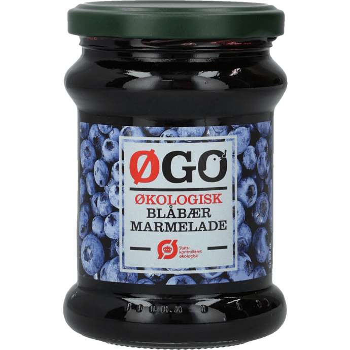 Blåbærmarmelade øko