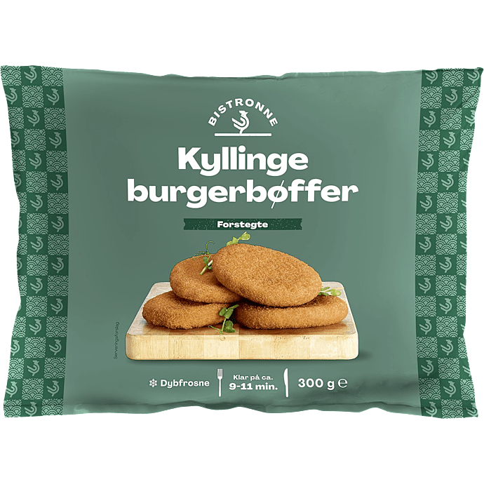 Panerede kyllingebøffer