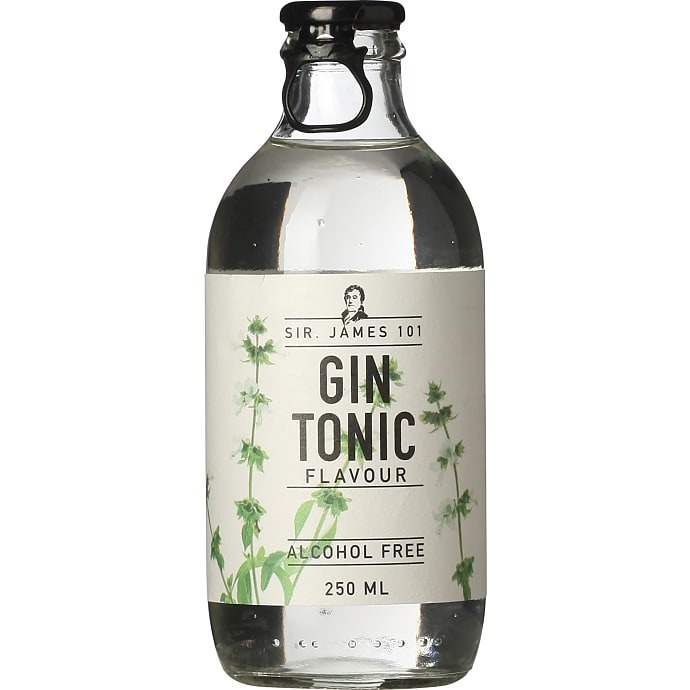 Cocktail m. gin & tonic alkoholfri