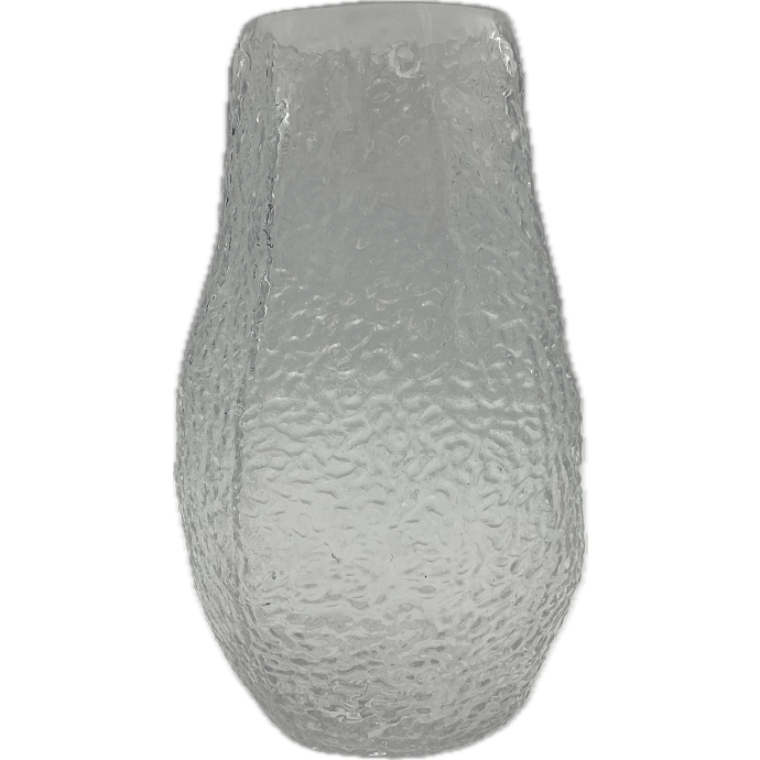 Vase med mønster 14,5 x 24,5 cm - klar