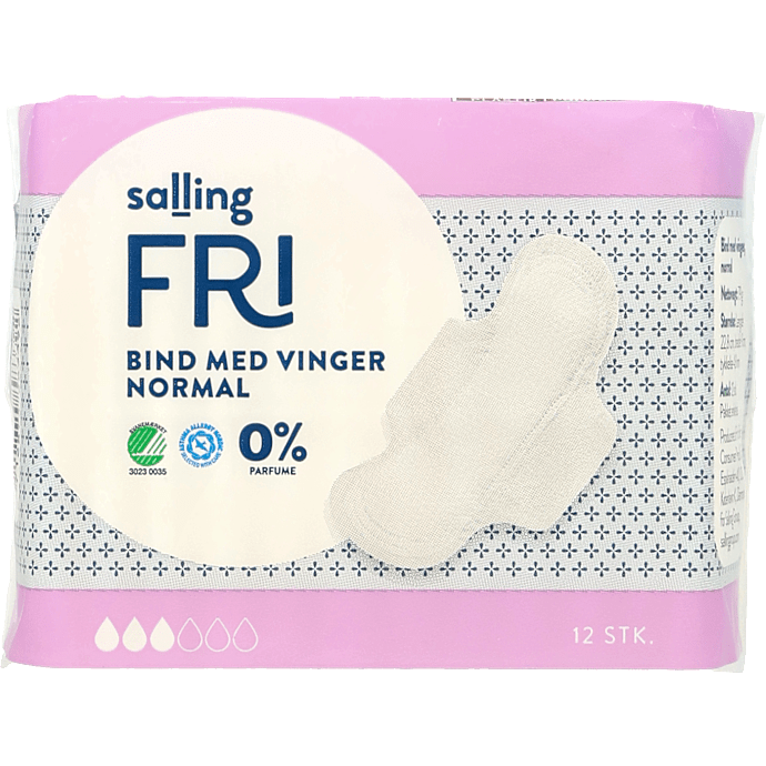 Bind m. vinger normal sugeevne