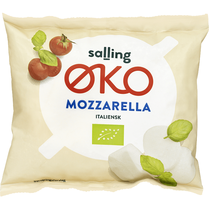Mozzarella 17% fedt øko