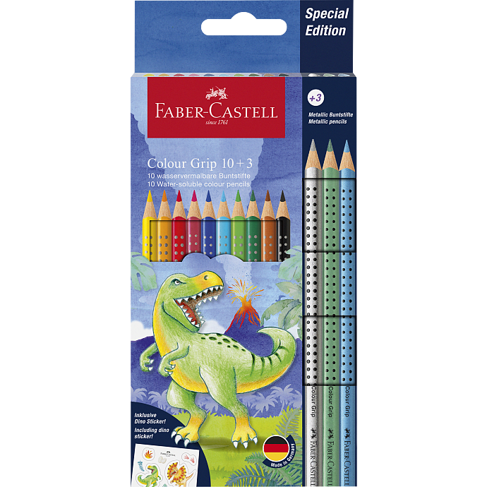 Faber-Castell Colour Grip farveblyanter 13-pak