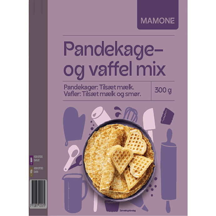 Pandekage- og vaffelmix