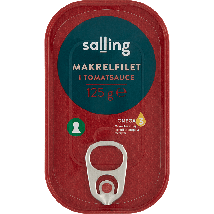 Makrelfilet i tomat