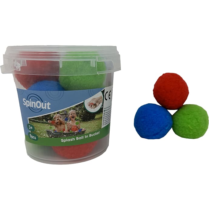 SpinOut Splash bolde 9-pak