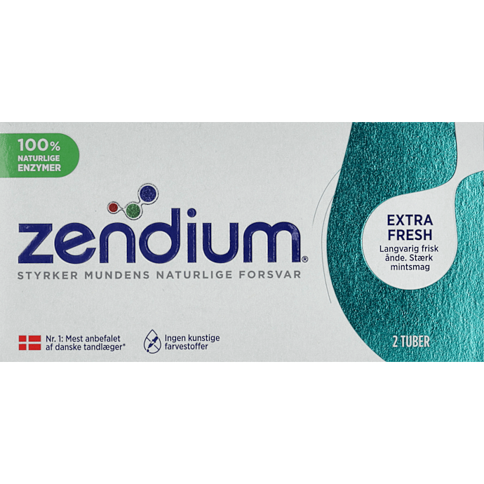 Tandpasta m. ekstra frisk mintsmag