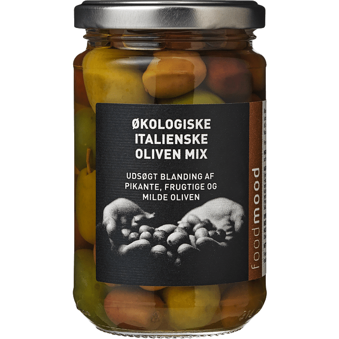 Blandede oliven øko