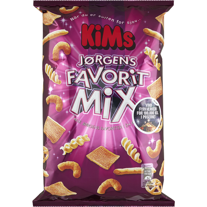 Chips m. krydderi