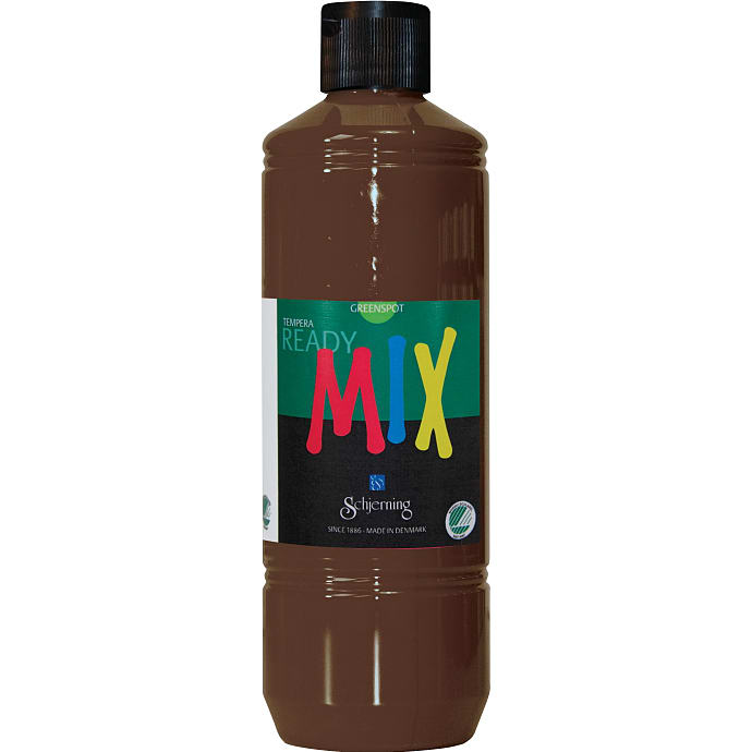 Schjerning vandbaseret maling 250 ml - brun