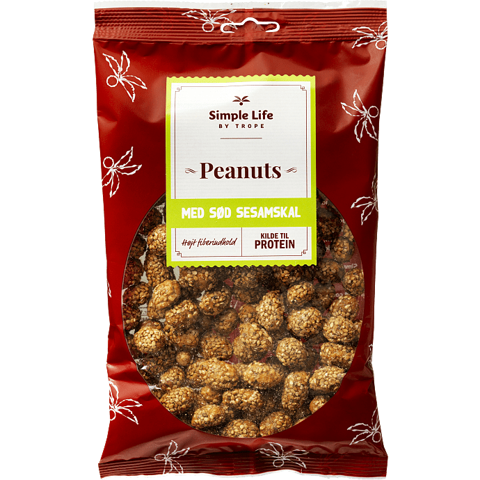 Peanuts m. sød sesamskal