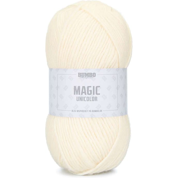 Bumbo Magic Uldgarn - Creme 001