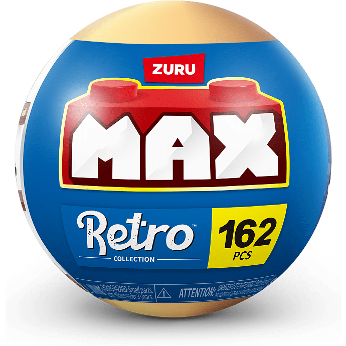 Max bricks retro kapsel – flere varianter – assorteret