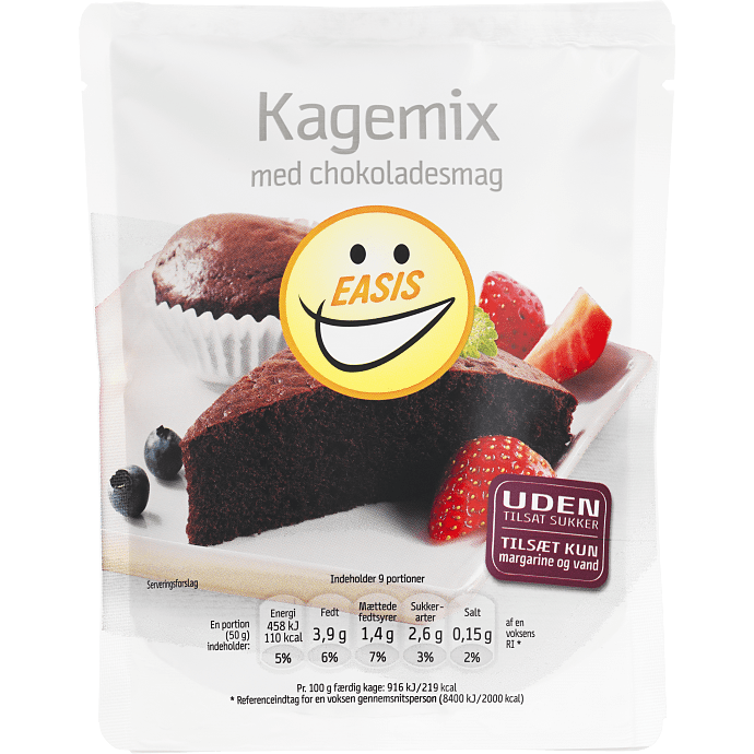 Chokoladekage kagemix