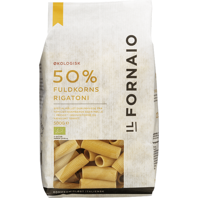 Rigatoni m. fuldkorn øko