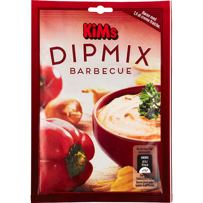 Dipmix m. barbecuekrydderi