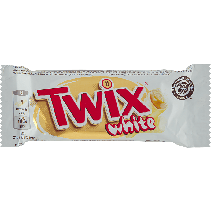 Hvid chokoladebar