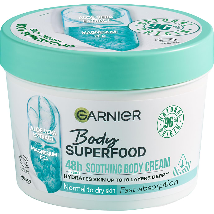 Bodycreme m. aloe vera ekstrakt og magnesium pca