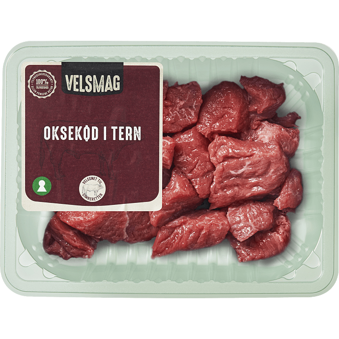 Gullaschkød af okse