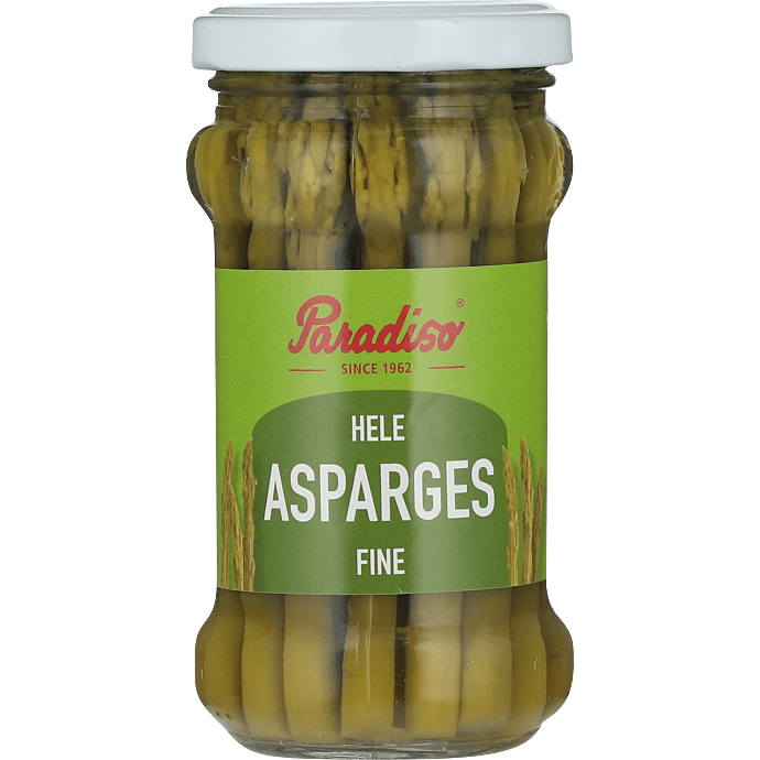 Hele grønne asparges
