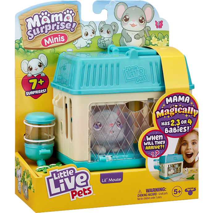 Little Live Pets Mama Suprise Minis – flere varianter - assorteret