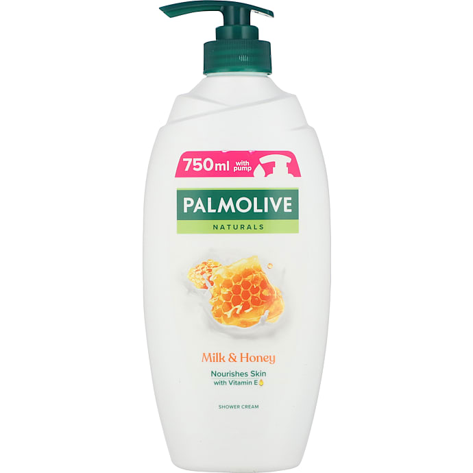 Shower Cream m. honning og vitamin E m. pumpe