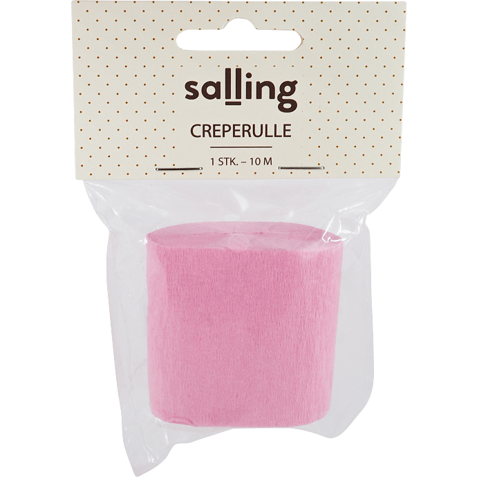 Salling creperulle L:10 meter - Pink