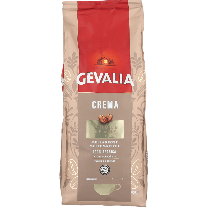 Crema hele bønner