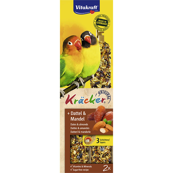 Fuglesnacks dværgpapegøje