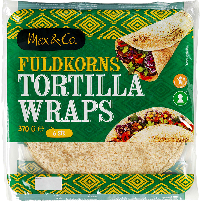 Fuldkornstortillas