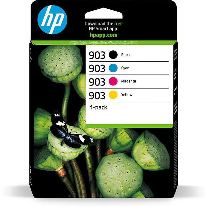 HP 903 blækpatron - sort/cyan/magenta/gul