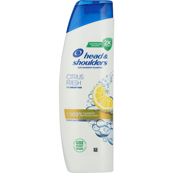 Antiskælshampoo m. citrus fedtet hår