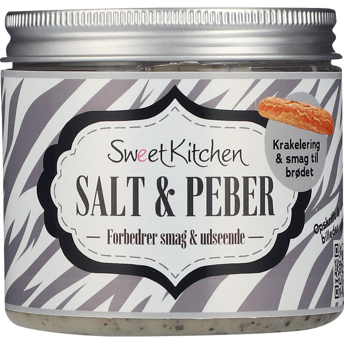 Bagværksdekoration m. salt og peber