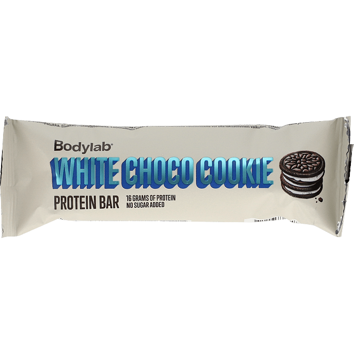 Proteinbar m. hvid chokolade og cookiesmag
