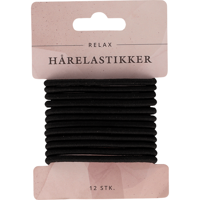 Hårelastikker sort