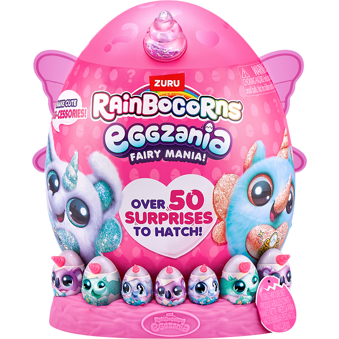 Rainbocorns Eggzania – flere varianter – assorteret