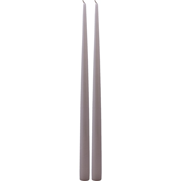 Windsor hånddyppede stagelys 39 cm 2-pak - sandfarvet