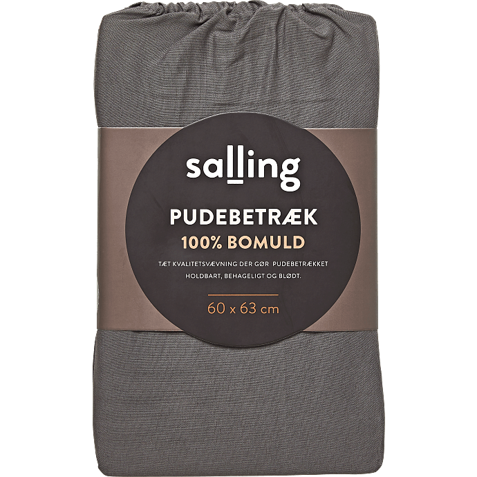 Salling hovedpudebetræk - grå