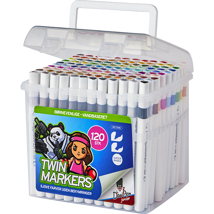 Danpen Twinmarkers 120 stk