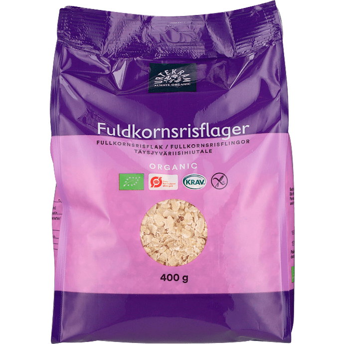 Fuldkornsrisflager øko