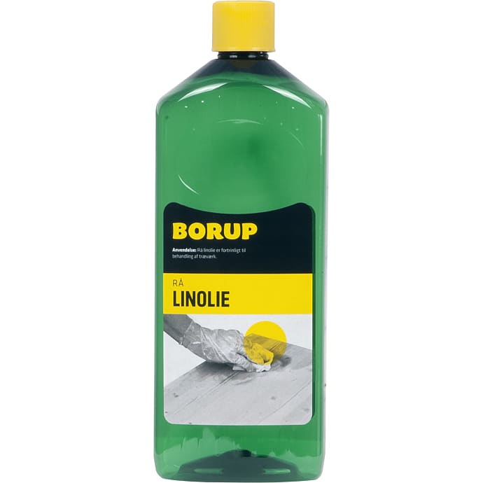 Borup rå linolie 1 liter