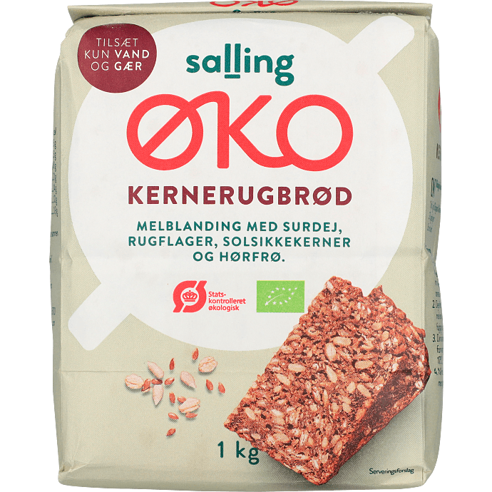 Kernerugbrød øko
