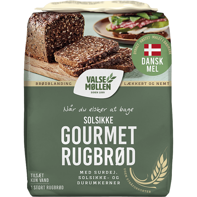 Solsikkerugbrød