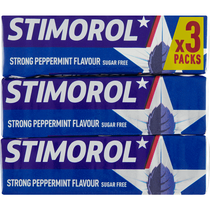 Tyggegummi m. strong peppermintsmag