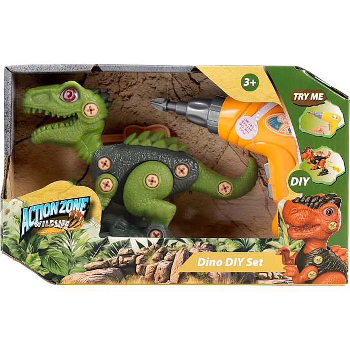 Action Zone diy dinosaur - flere varianter - assorteret