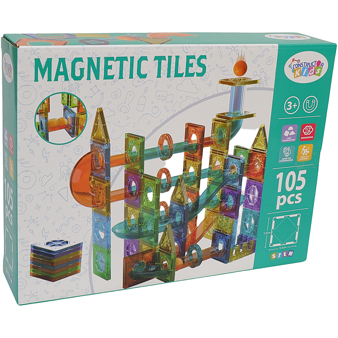 Constructor Kids magnetisk byggesæt 105 dele