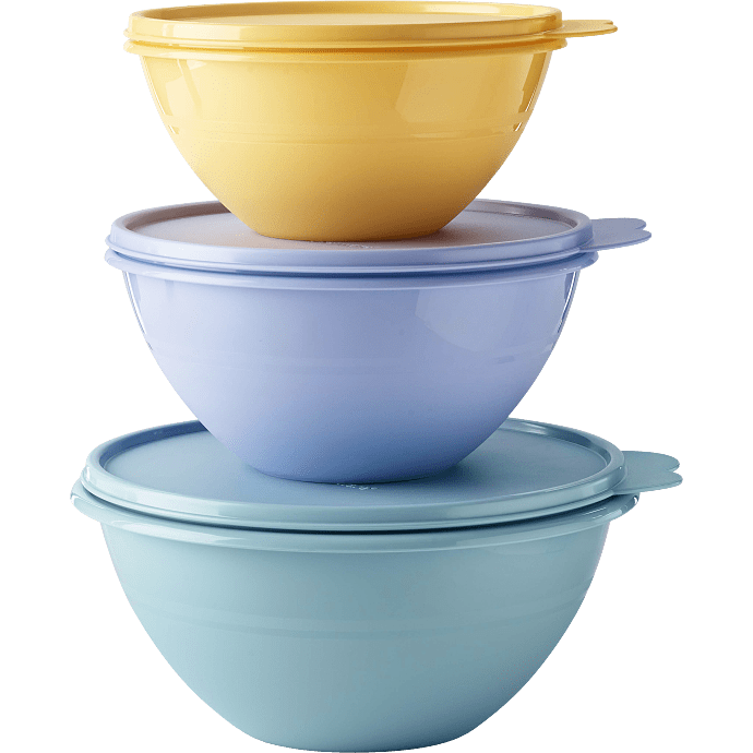 Tupperware Essentials mixer bowle-sæt (775ml/1,1L/1,75L)